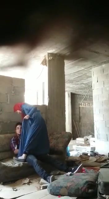 محجبة تتناك من حبيبها