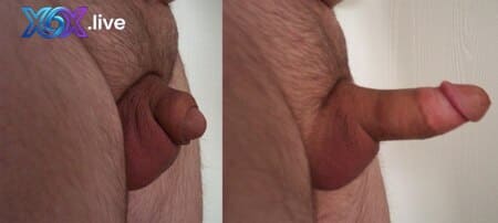 زبر نائم الى زب منتصب
